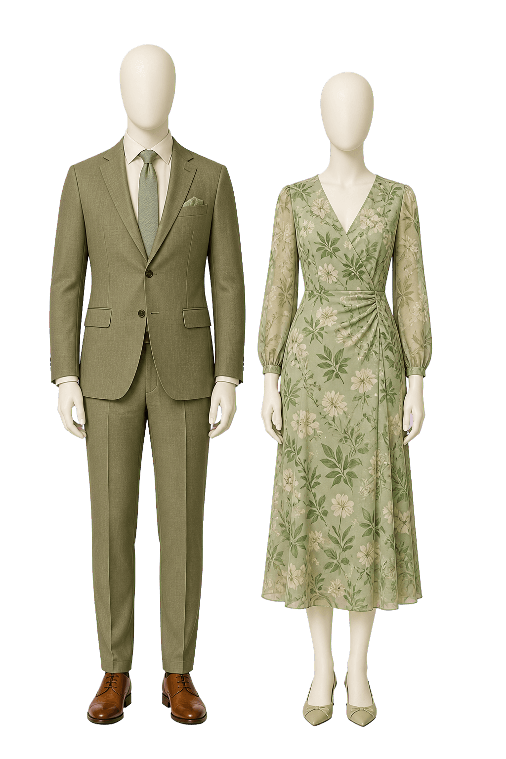 Inspiración de vestimenta formal de jardín para invitados