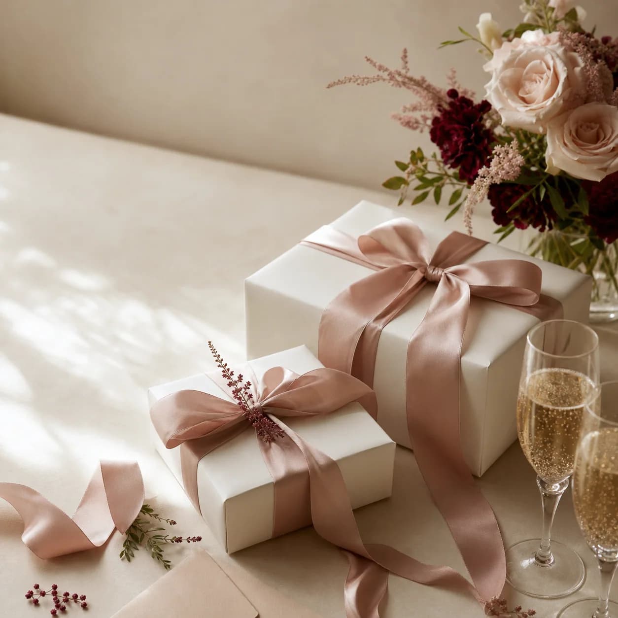 Información de regalos dentro de la invitación